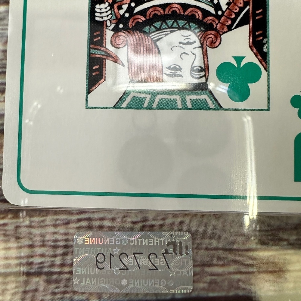 Christian Dior Playing Card Jack Clubs Green Ltd EDT​​​ - Picture 3 of 3